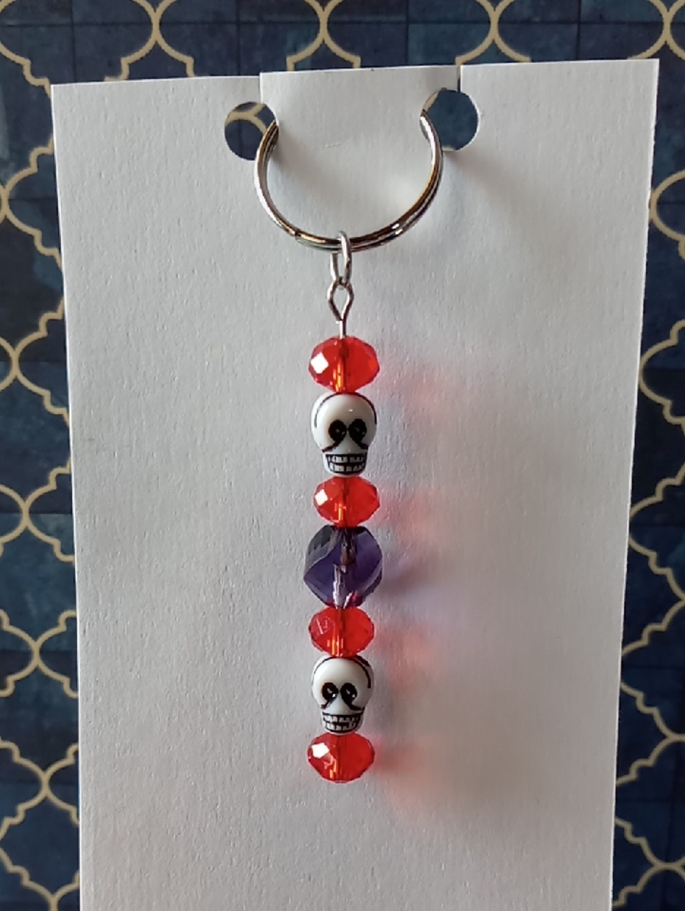 Skull mini keychain